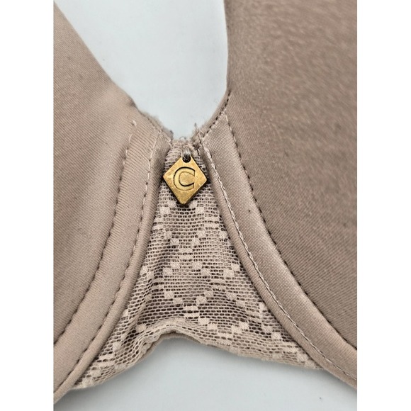 Chantelle & Wacoal Underwire Bras 34D Nude Beige Lined Supportive EUC Lot - Picture 4 of 15